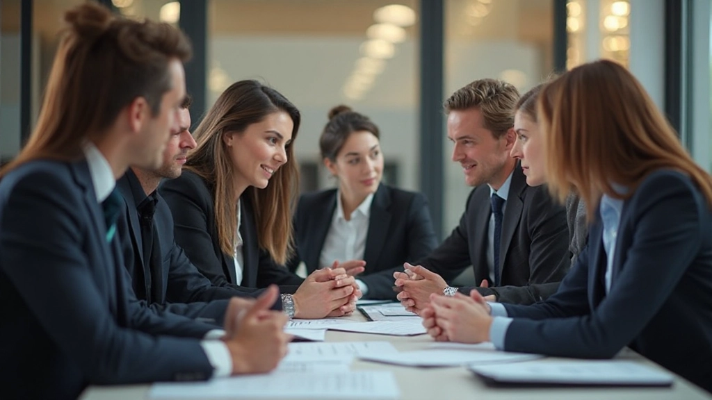 Leadership team evaluating long-term vision and strategic direction for organization growth